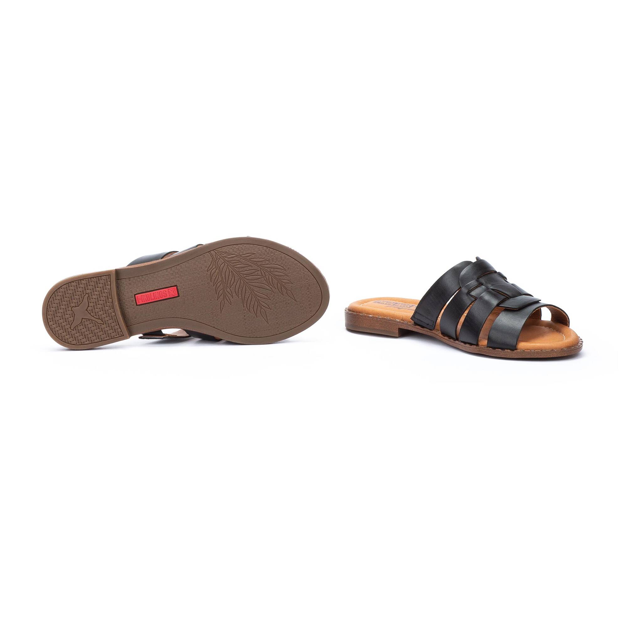 Flat Sandals | ALGAR W0X-0814, BLACK, large image number 70 | null