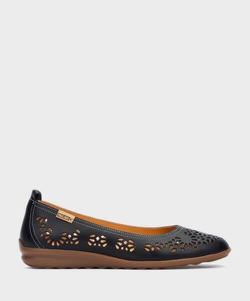 Ballet flats | ALCOI W4C-4927 | BLACK | Pikolinos