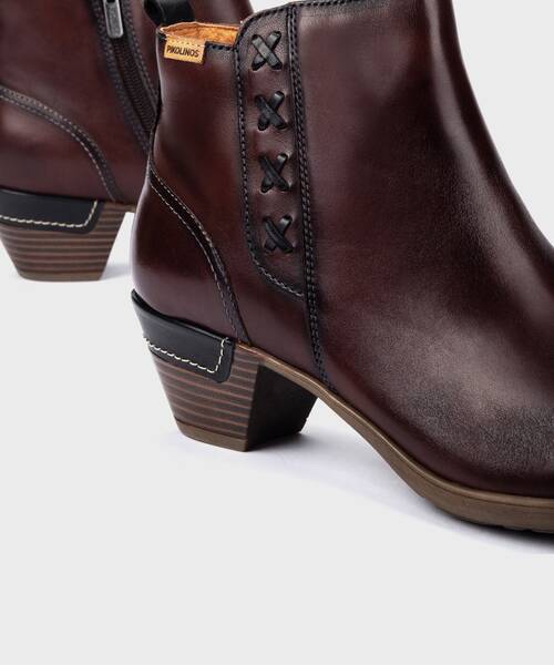 Heeled ankle boots | ROTTERDAM 902-8713C1 | CAOBA | Pikolinos