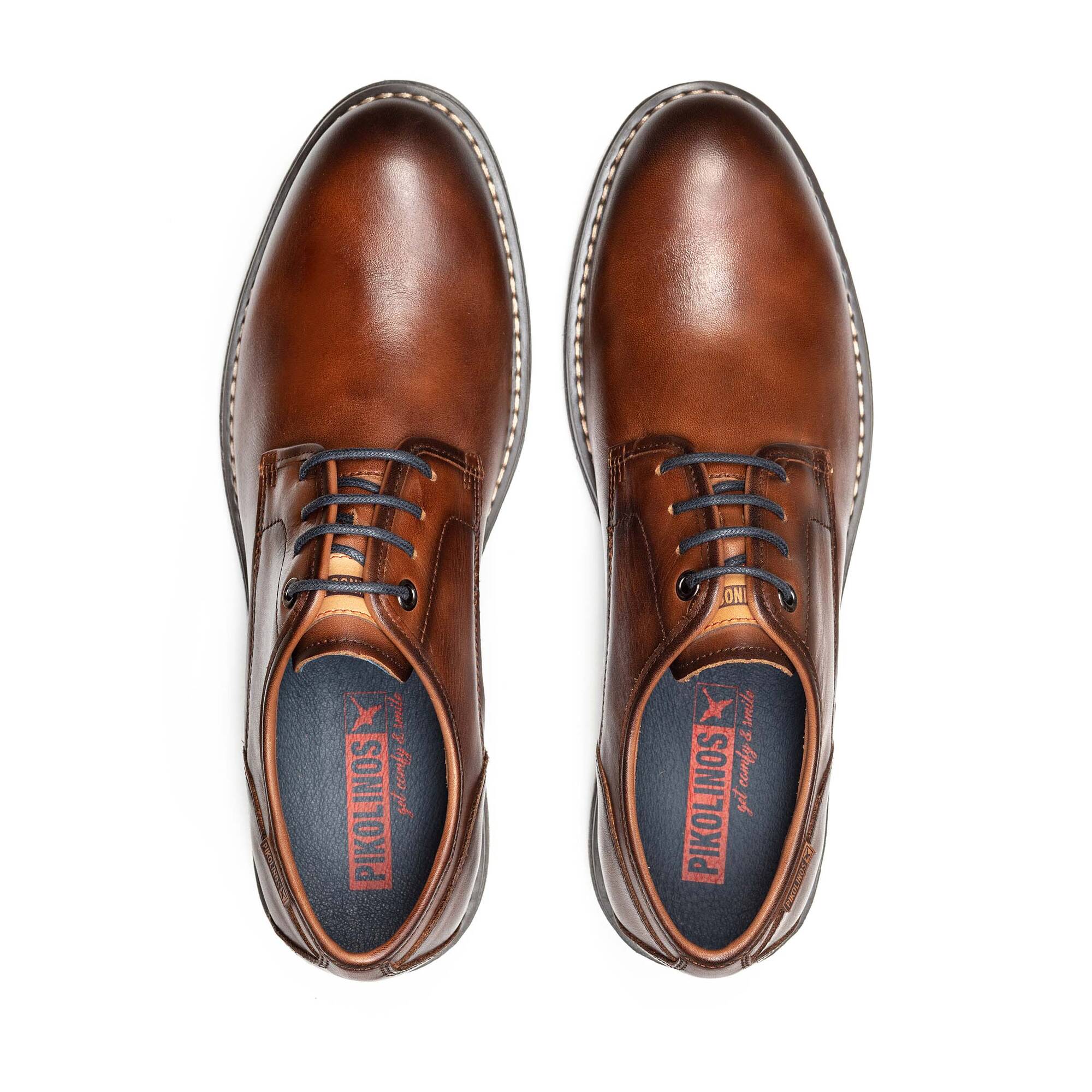 Schn&uuml;rshuche | YORK PKM2M-4178ST, CUERO, large image number 100-PKM2M-4178ST_202_Pikolinos_YORK_CUERO_full.jpg | null