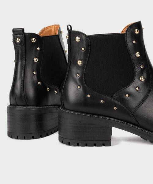Bottines &agrave; Talons | MEDINA W0D-8532 | BLACK | Pikolinos