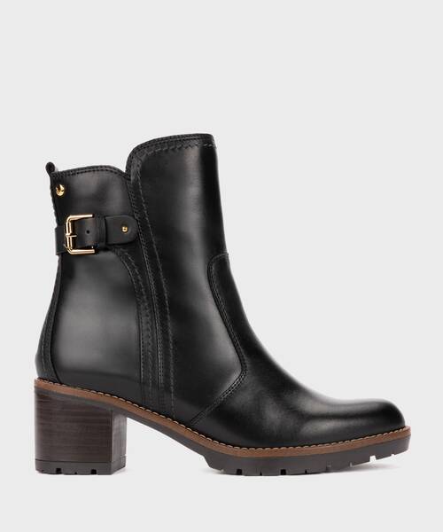 Bottines &agrave; Talons | LLANES W7H-8865 | BLACK | Pikolinos