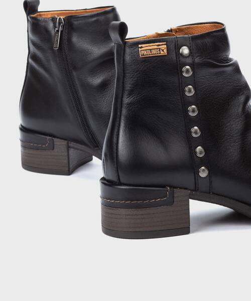 Ankle boots | MALAGA W6W-8729 | BLACK | Pikolinos