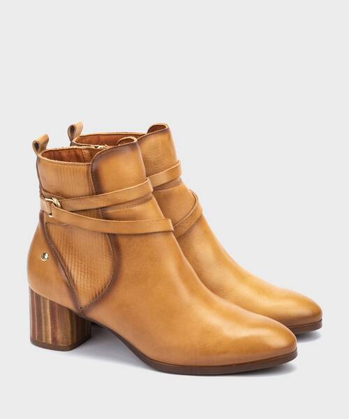 Ankle boots | CALAFAT W1Z-8841 | ALMOND | Pikolinos