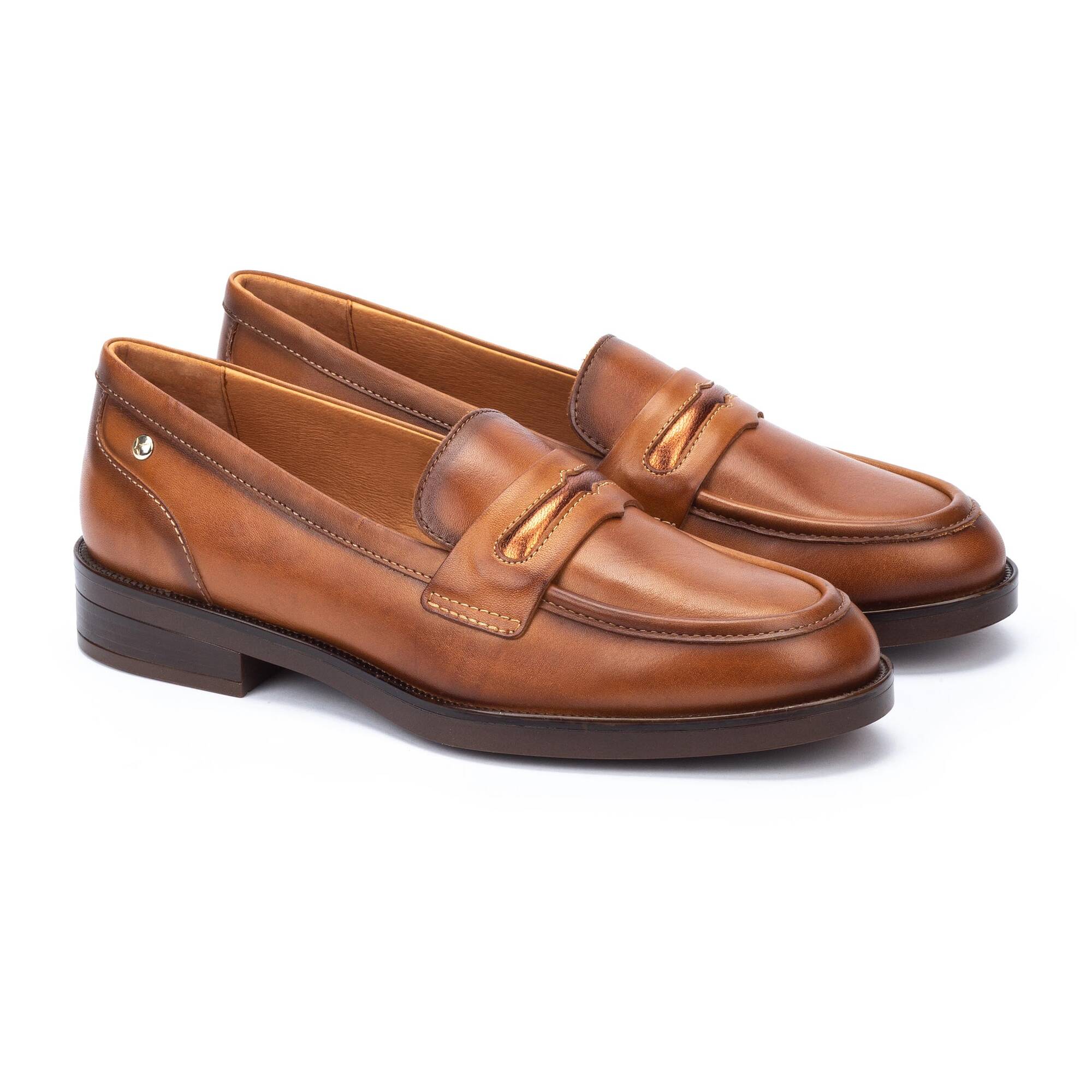 Loafers | PUERTOLLANO W3C-3885C1, BRANDY, large image number 20 | null