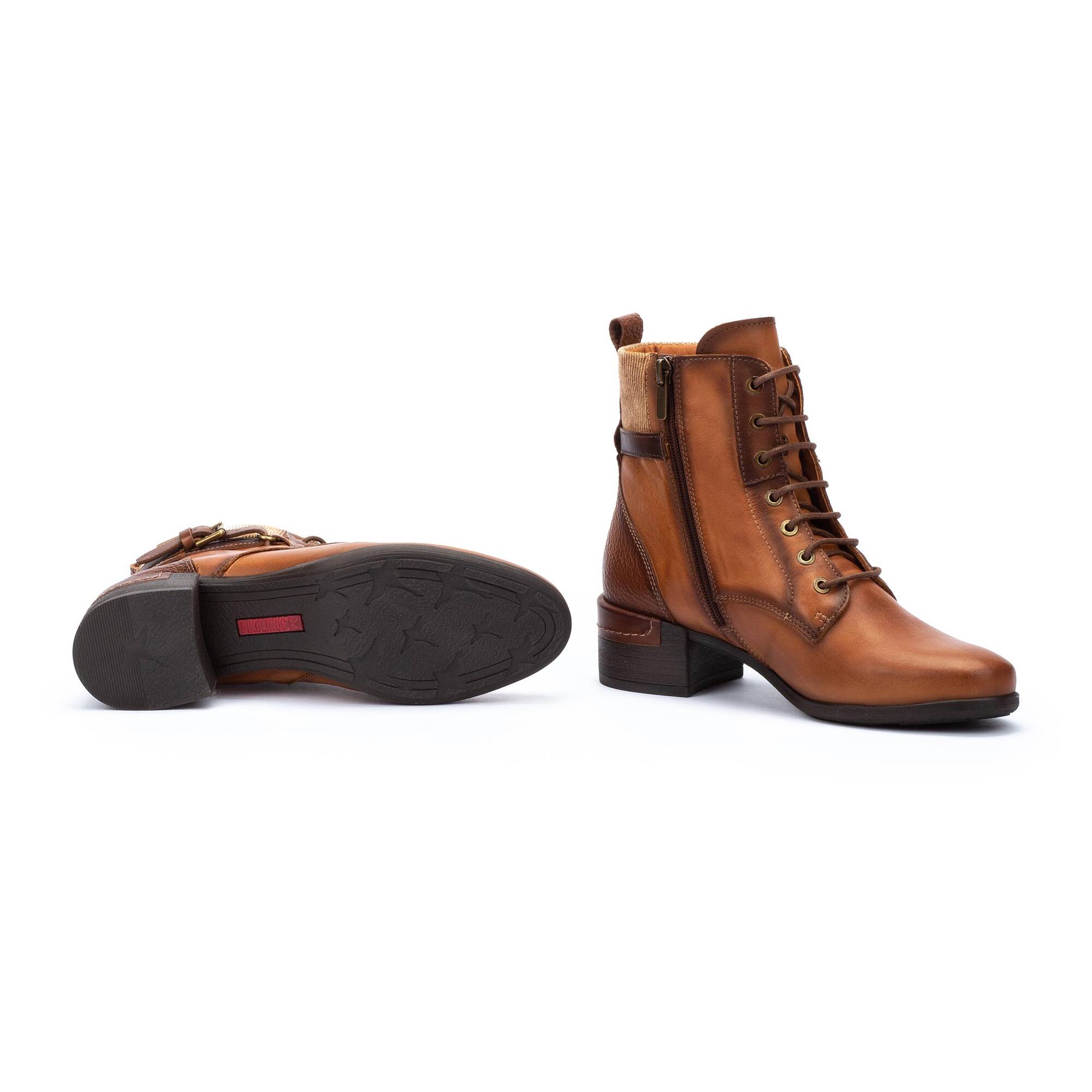 Heeled Booties | MALAGA W6W-8953C1, BRANDY, large image number 70 | null
