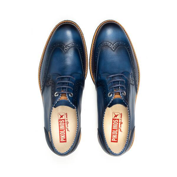 Zapatos vestir | ARONA M5R-4373, ROYAL BLUE, large image number 100 | null