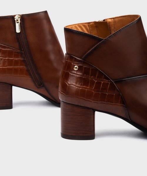 Heeled Booties | CALAFAT W1Z-8575C1 | CUERO | Pikolinos