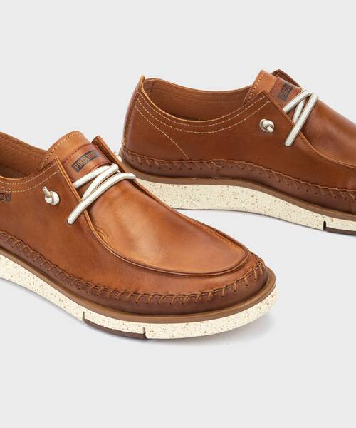 Casual shoes | SAN JUAN M6L-4274C1 | BRANDY | Pikolinos