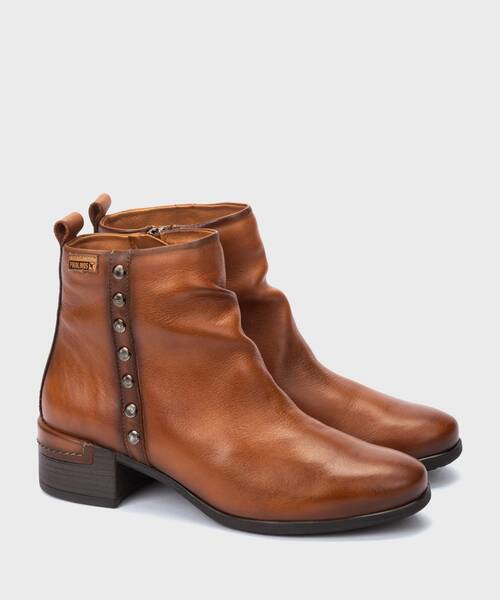 Ankle boots | MALAGA W6W-8729 | BRANDY | Pikolinos