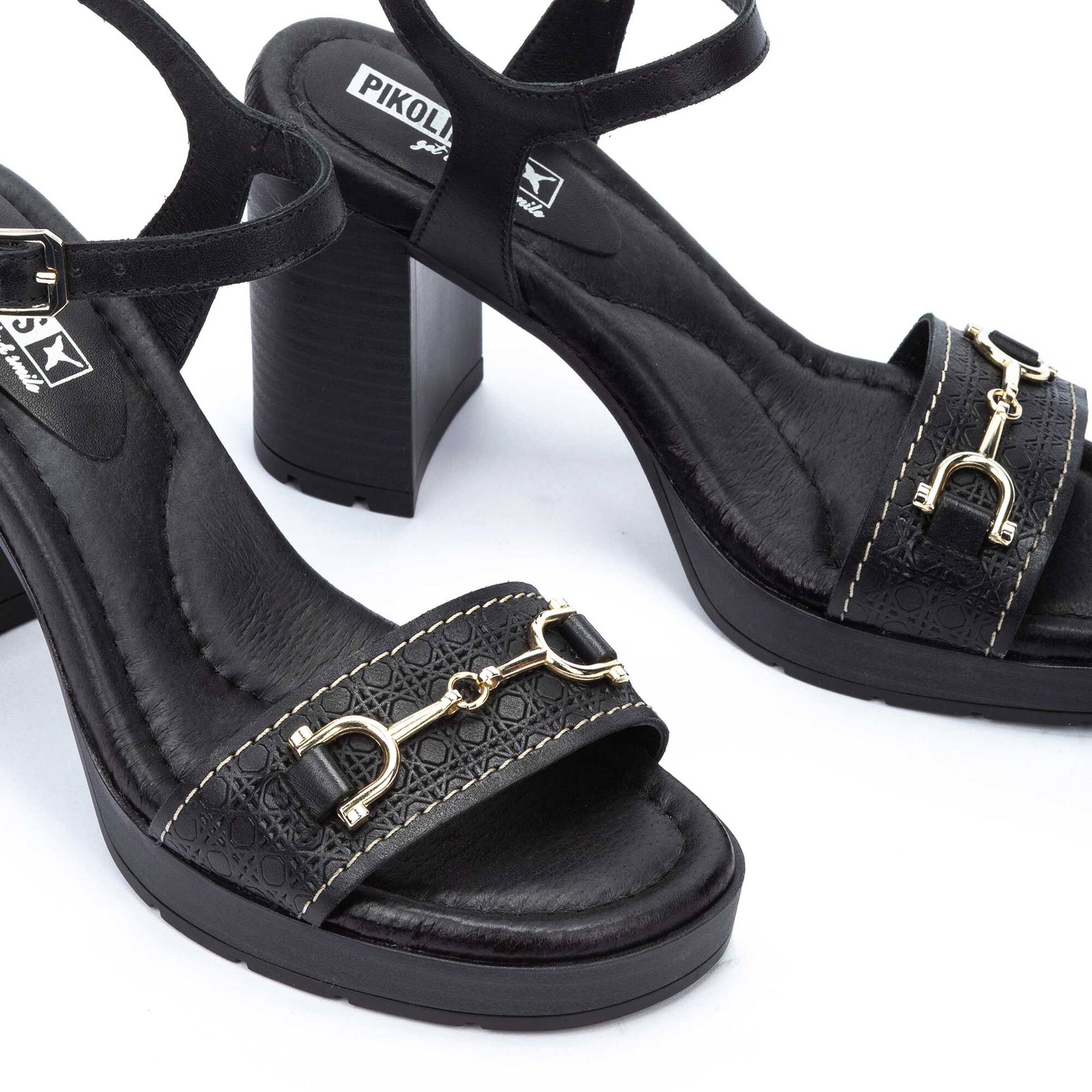 Sandalias tac&oacute;n | CAMPELLO W4X-1565, BLACK, large image number 60-W4X-1565_000_Pikolinos_CAMPELLO_BLACK_full.jpg | null