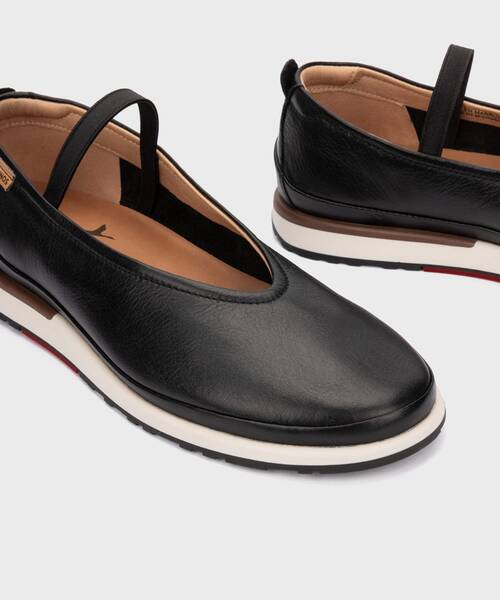 Ballet flats | DENIA W0A-2559 | BLACK | Pikolinos