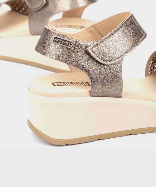 Wedges | COSTACABANA W3X-1809CL | STONE | Pikolinos
