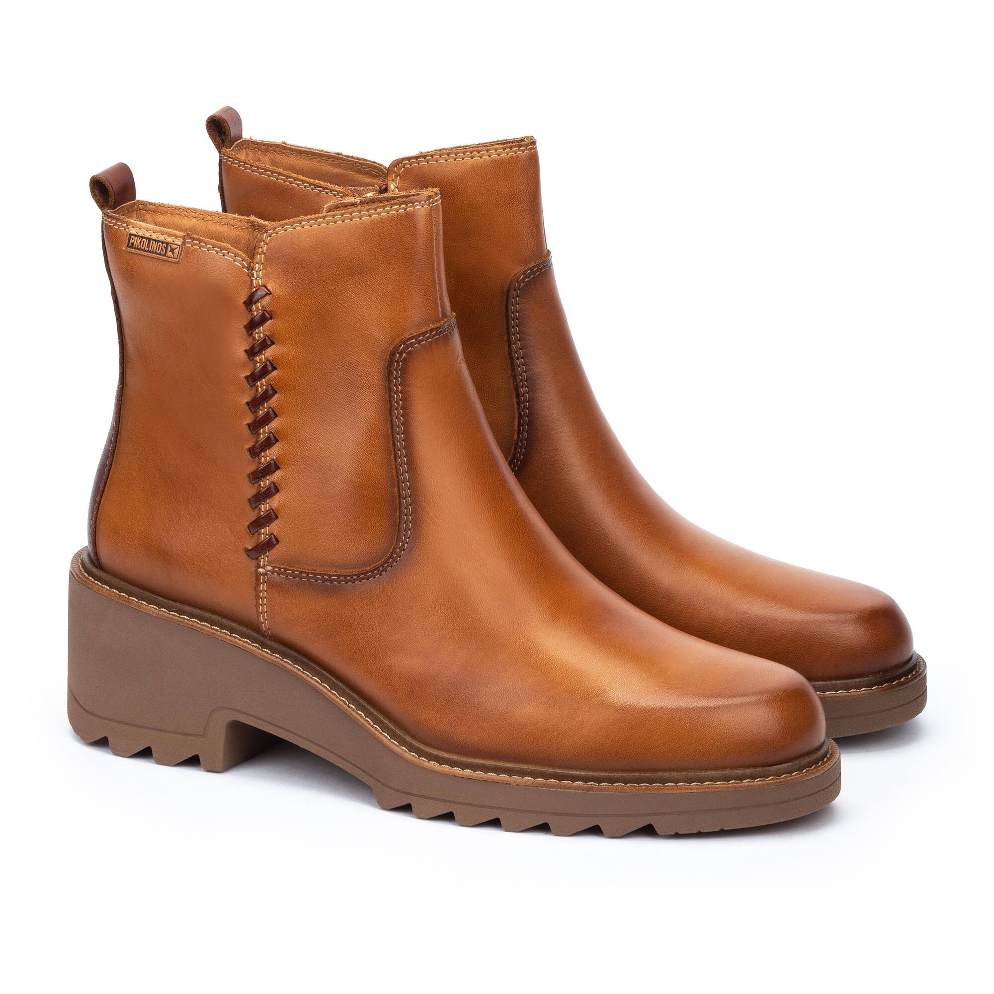 Heeled ankle boots | ALCARAZ W7A-8568C1, BRANDY, large image number 20-W7A-8568C1_250_Pikolinos_ALCARAZ_BRANDY_full.jpg | null