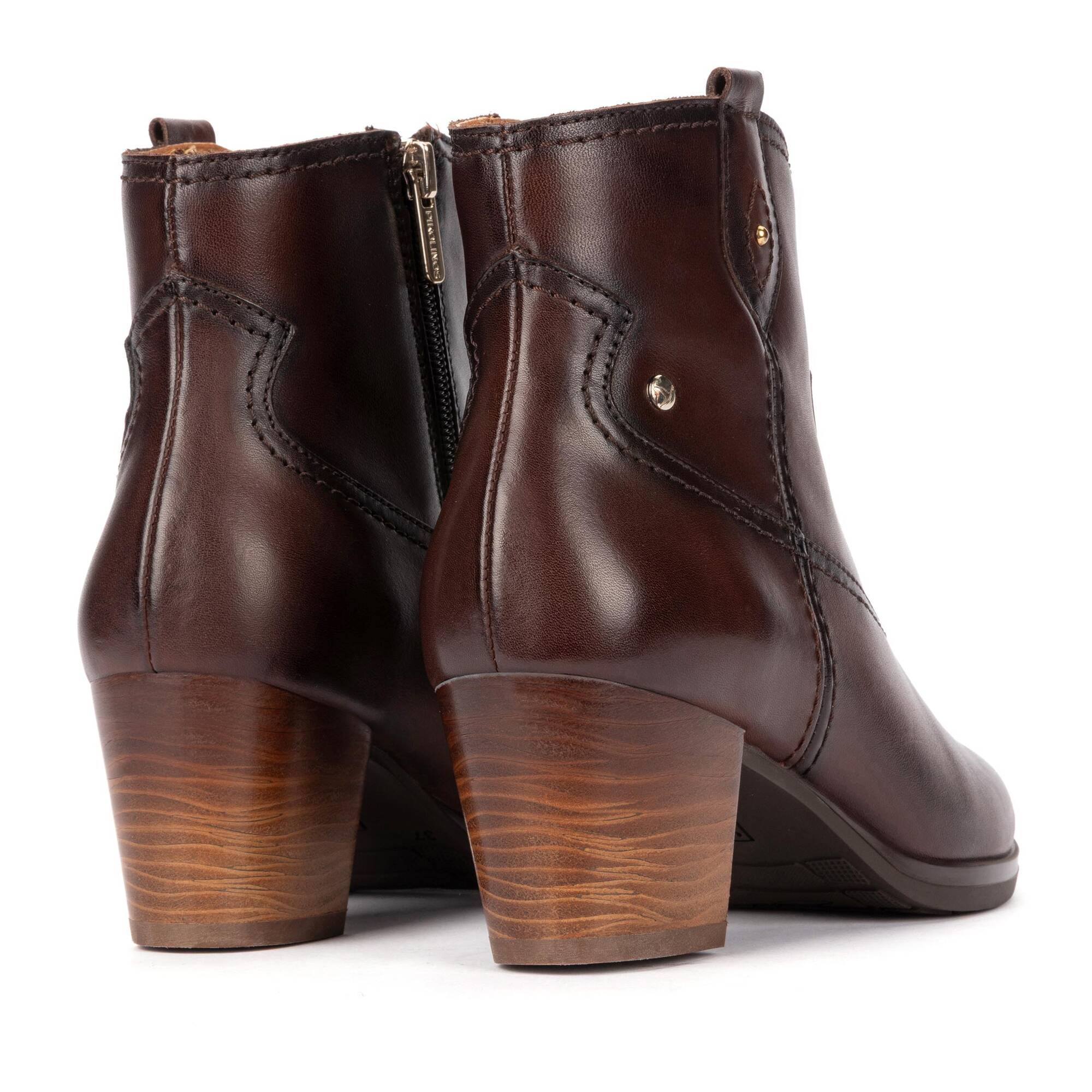 Heeled ankle boots | ZAMORA W0E-8731, CAOBA, large image number 30-W0E-8731_130_Pikolinos_ZAMORA_CAOBA_full.jpg | null