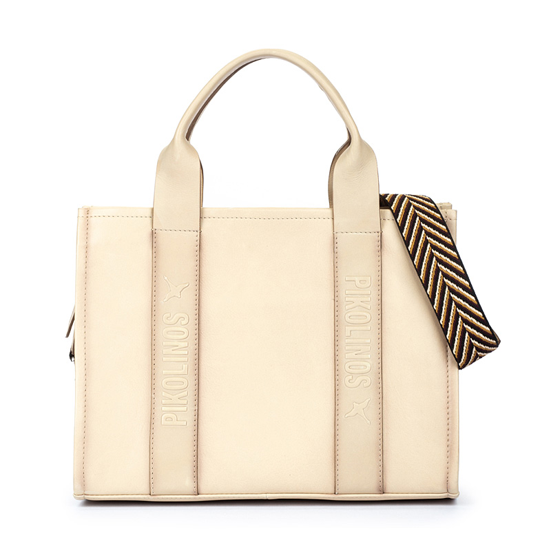 Pikolinos Bolsos tela tote de piel ALCUDIA WHA