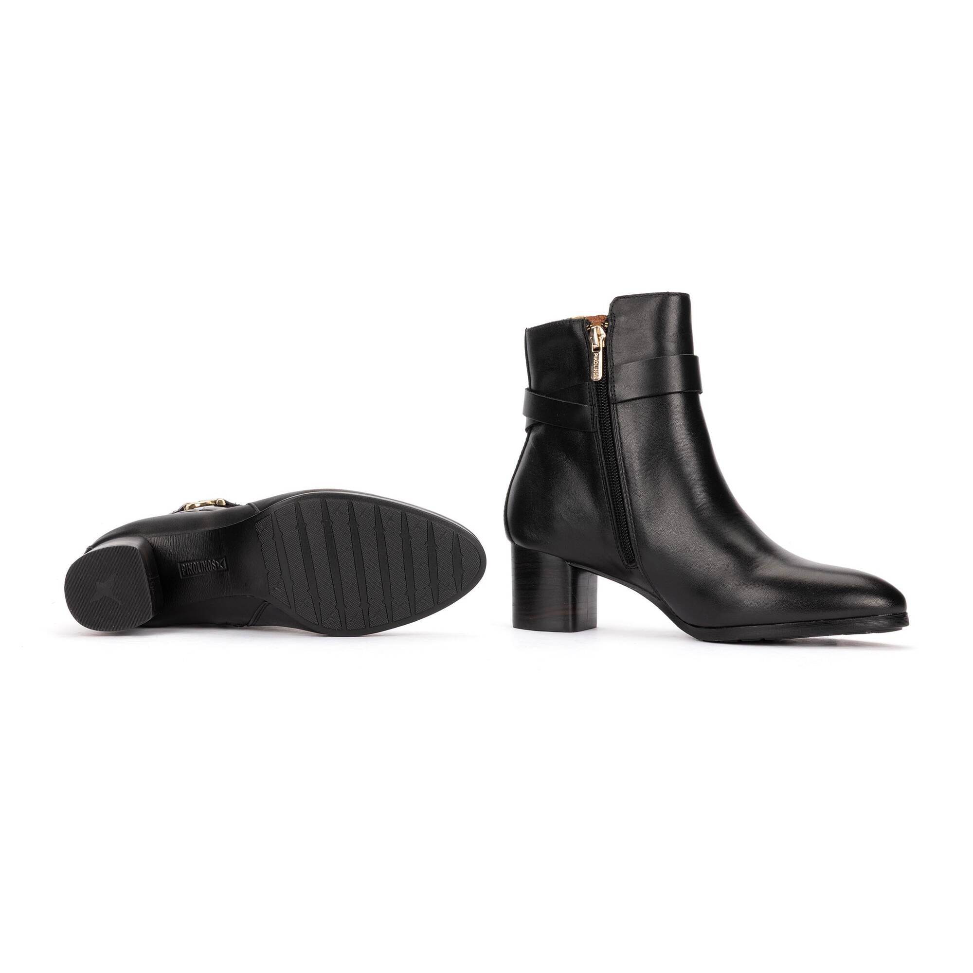 Heeled ankle boots | CALAFAT W1Z-8914, BLACK, large image number 70-W1Z-8914_000_Pikolinos_CALAFAT_BLACK_full.jpg | null