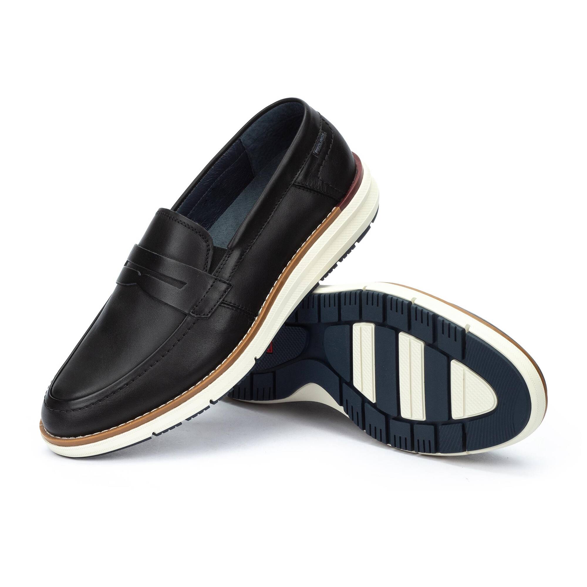 Slip on and Loafers | MANACOR M1A-3230, BLACK, large image number 70-M1A-3230_000_Pikolinos_MANACOR_BLACK_full.jpg | null