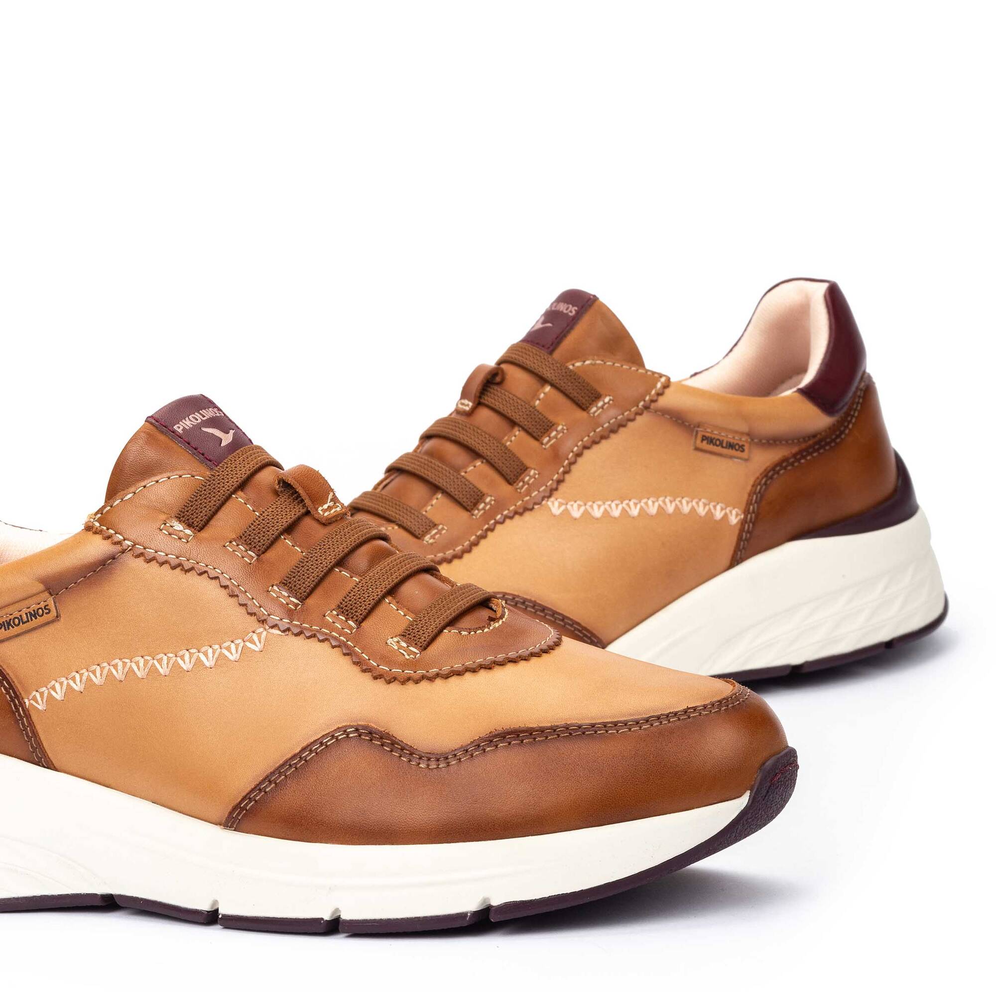 Sneakers | CUENCA W6A-6681C1, ALMOND, large image number 60-W6A-6681C1_843_Pikolinos_CUENCA_ALMOND_full.jpg | null