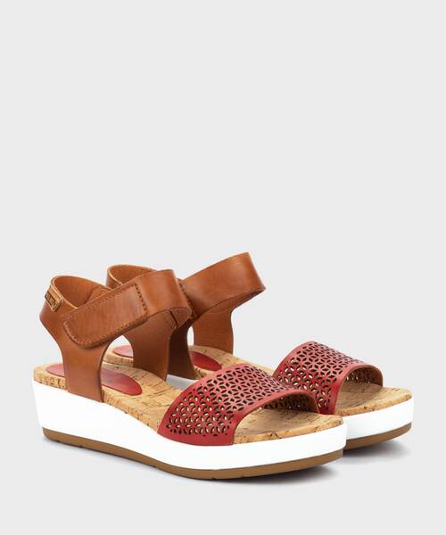 Sandals and Mules | MYKONOS W1G-1733C1 | CORAL | Pikolinos