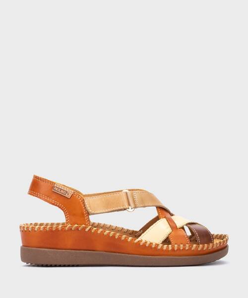 Wedges | CADAQUES W8K-0741C5 | ORANGE | Pikolinos
