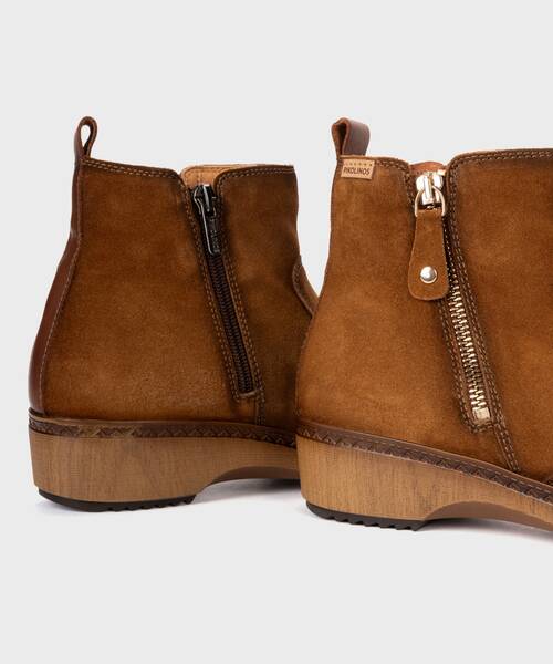 Bottines Plates | GRANADA W0W-8988SEC1 | BRANDY | Pikolinos