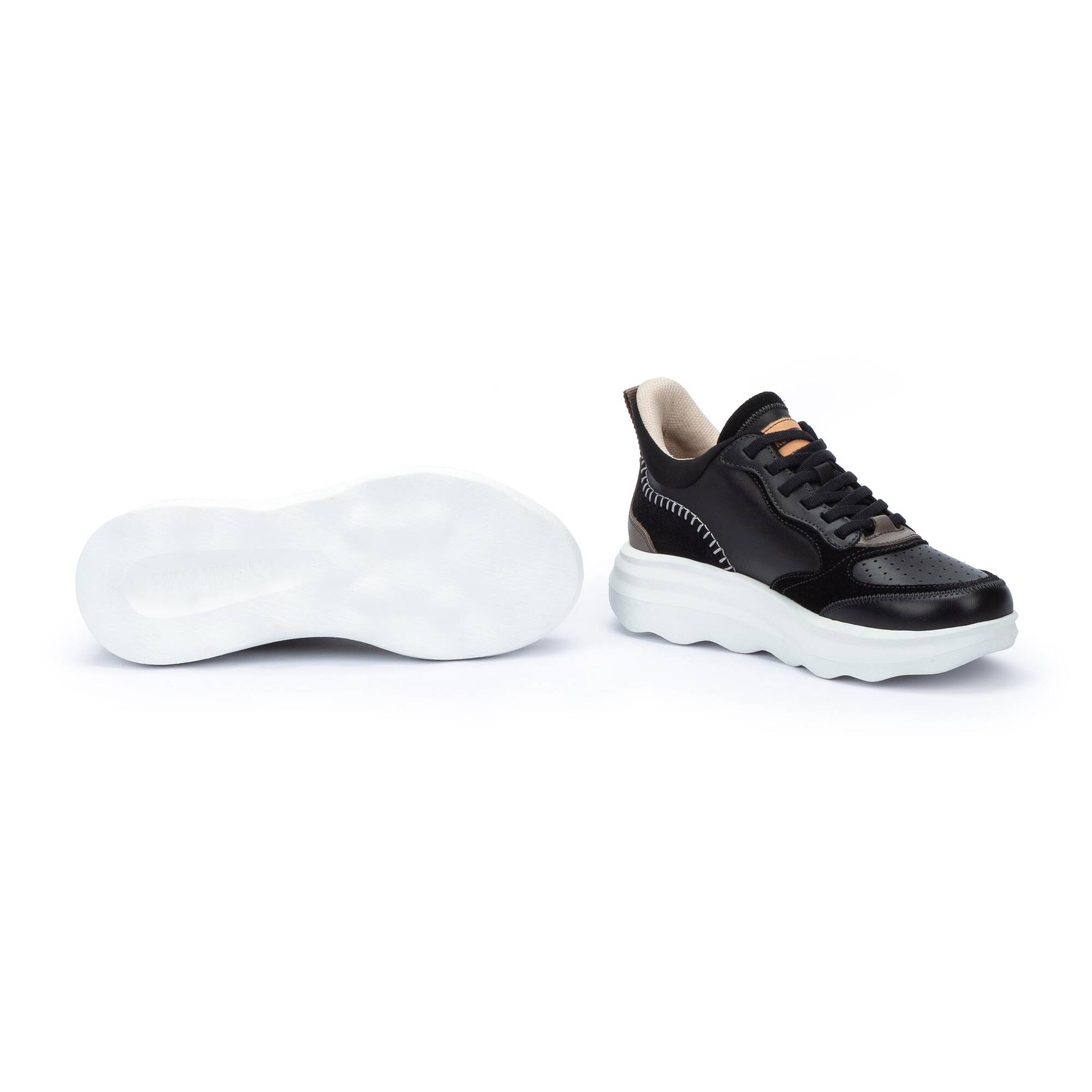 Sneakers | ZAHARA W1D-6557C2, BLACK, large image number 70 | null