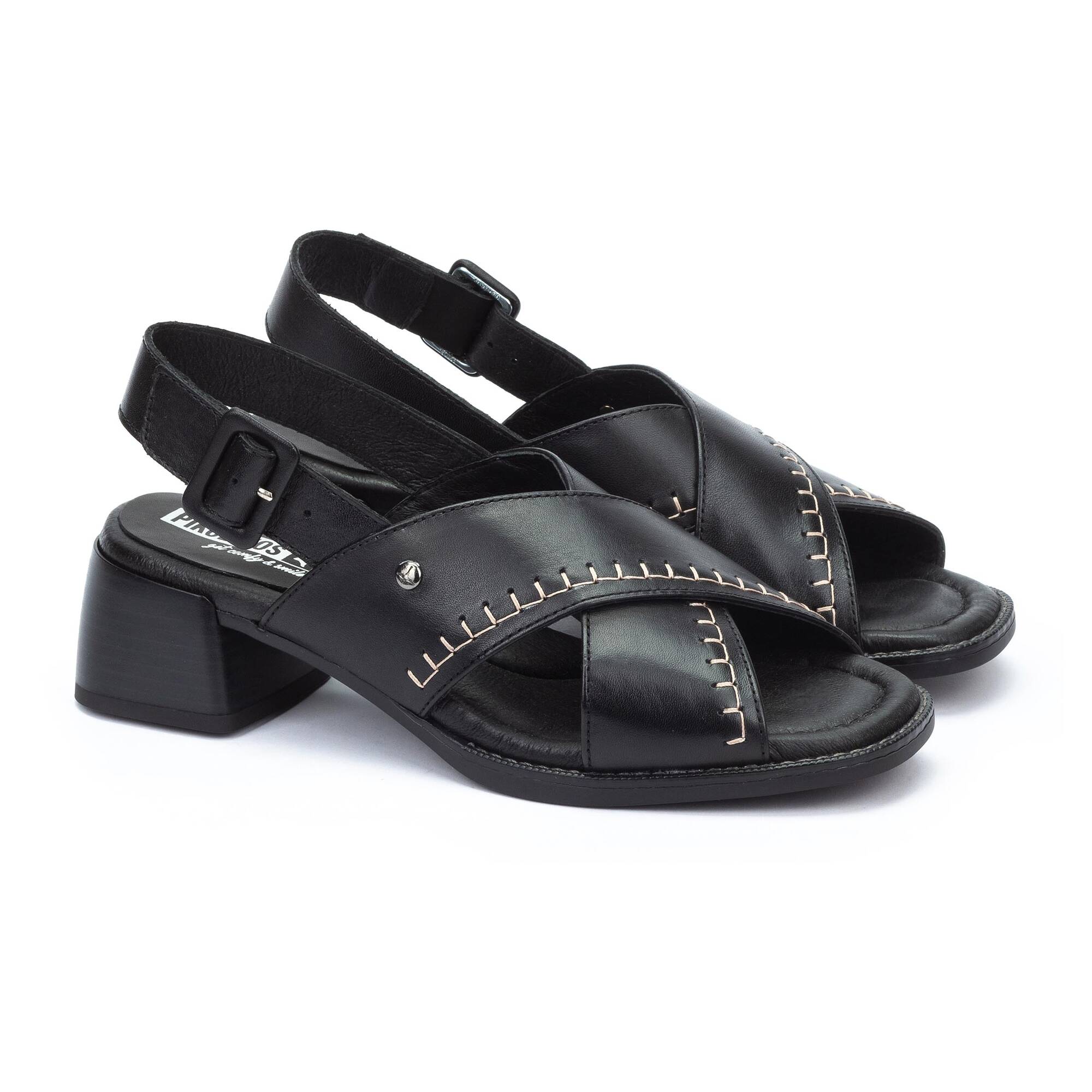 Sandalias tac&oacute;n | OLIVA W2G-1580, BLACK, large image number 20-W2G-1580_000_Pikolinos_OLIVA_BLACK_full.jpg | null