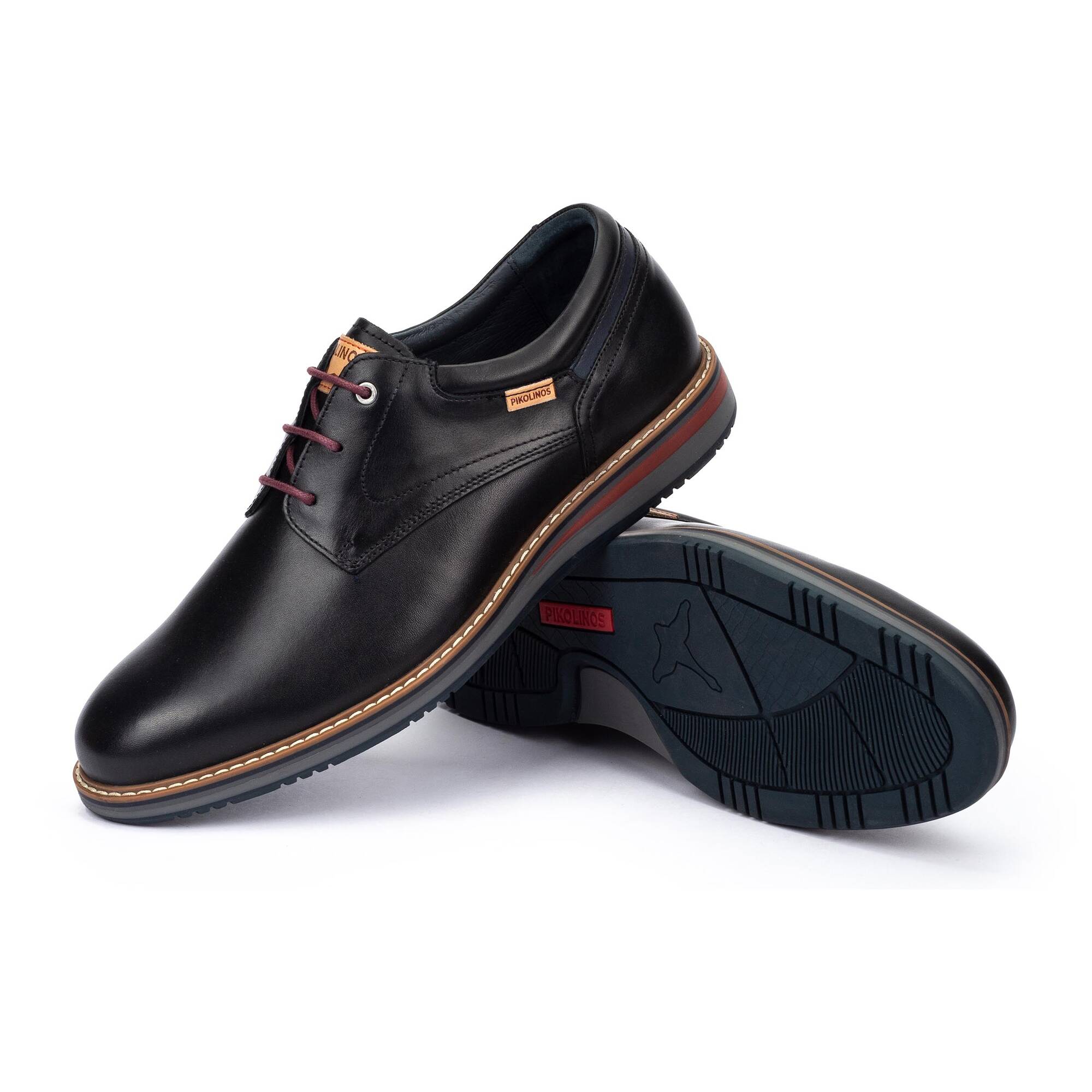 Chaussures &agrave; lacets | AVILA HAM1T-4050, BLACK, large image number 70-HAM1T-4050_000_Pikolinos_AVILA_BLACK_full.jpg | null