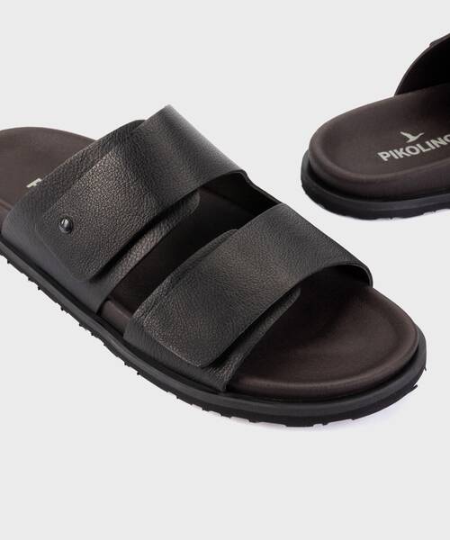 Sandals | ALMAGRO M6B-0088SL | BLACK | Pikolinos