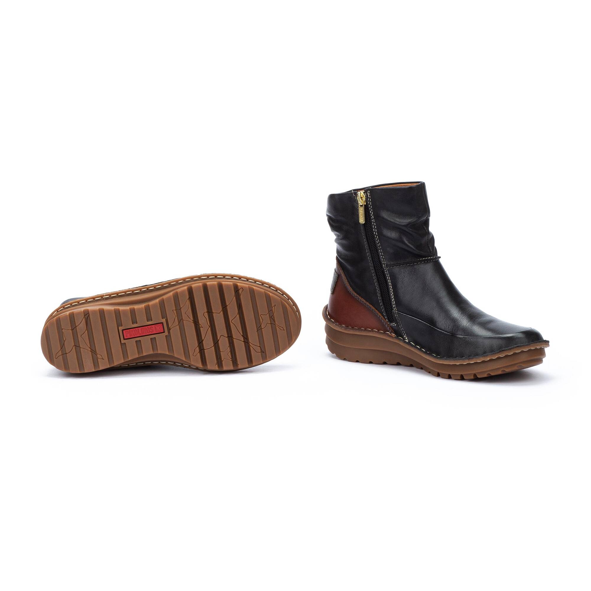 Flat Booties | CAZORLA W5U-8960C1, BLACK, large image number 70 | null