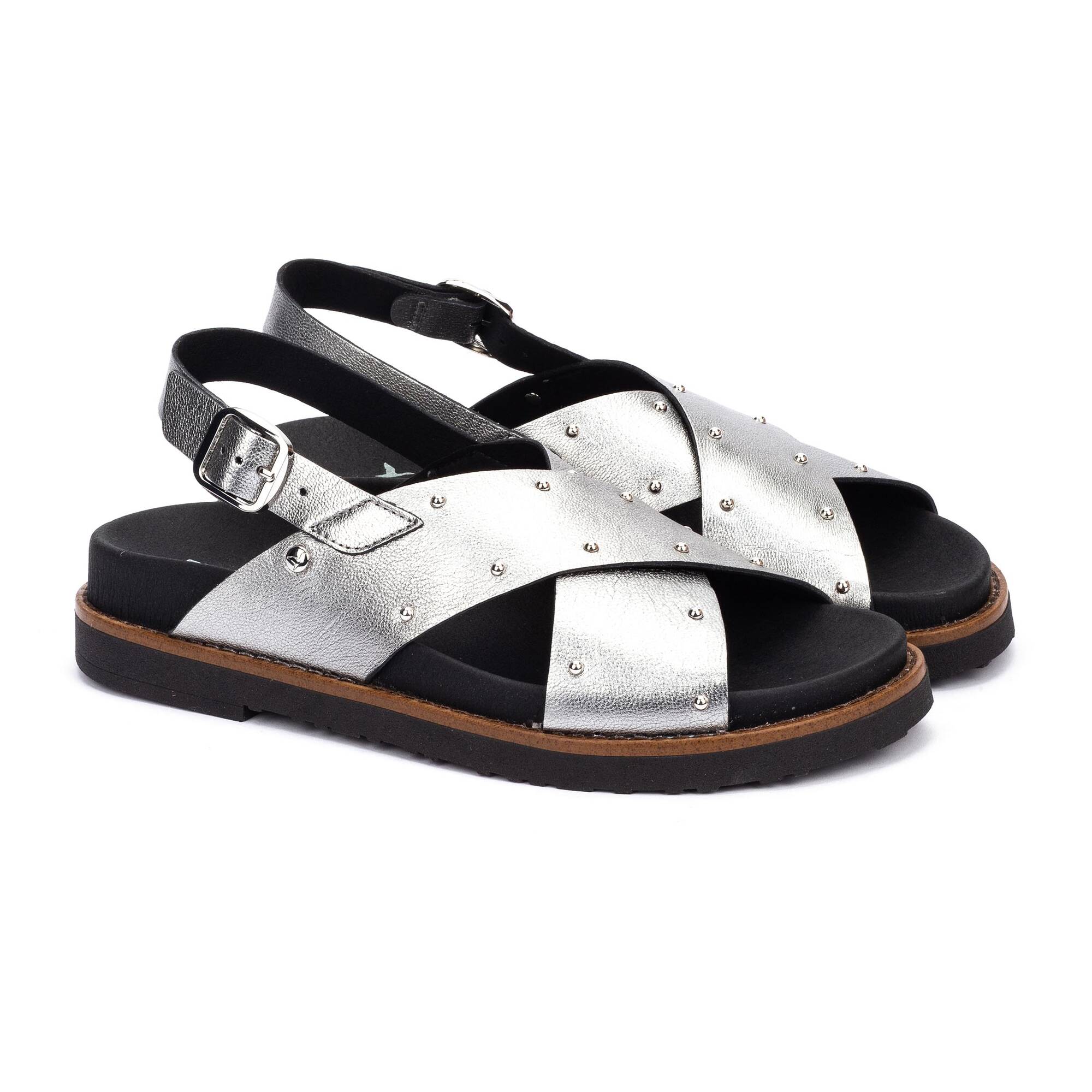 Sandales Plates | AITANA W7Z-0995CL, LEAD, large image number 20-W7Z-0995CL_058_Pikolinos_AITANA_LEAD_full.jpg | null