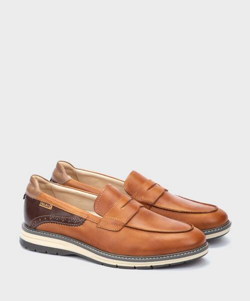 Slip on and Loafers | CANET M7V-3046C1 | BRANDY | Pikolinos
