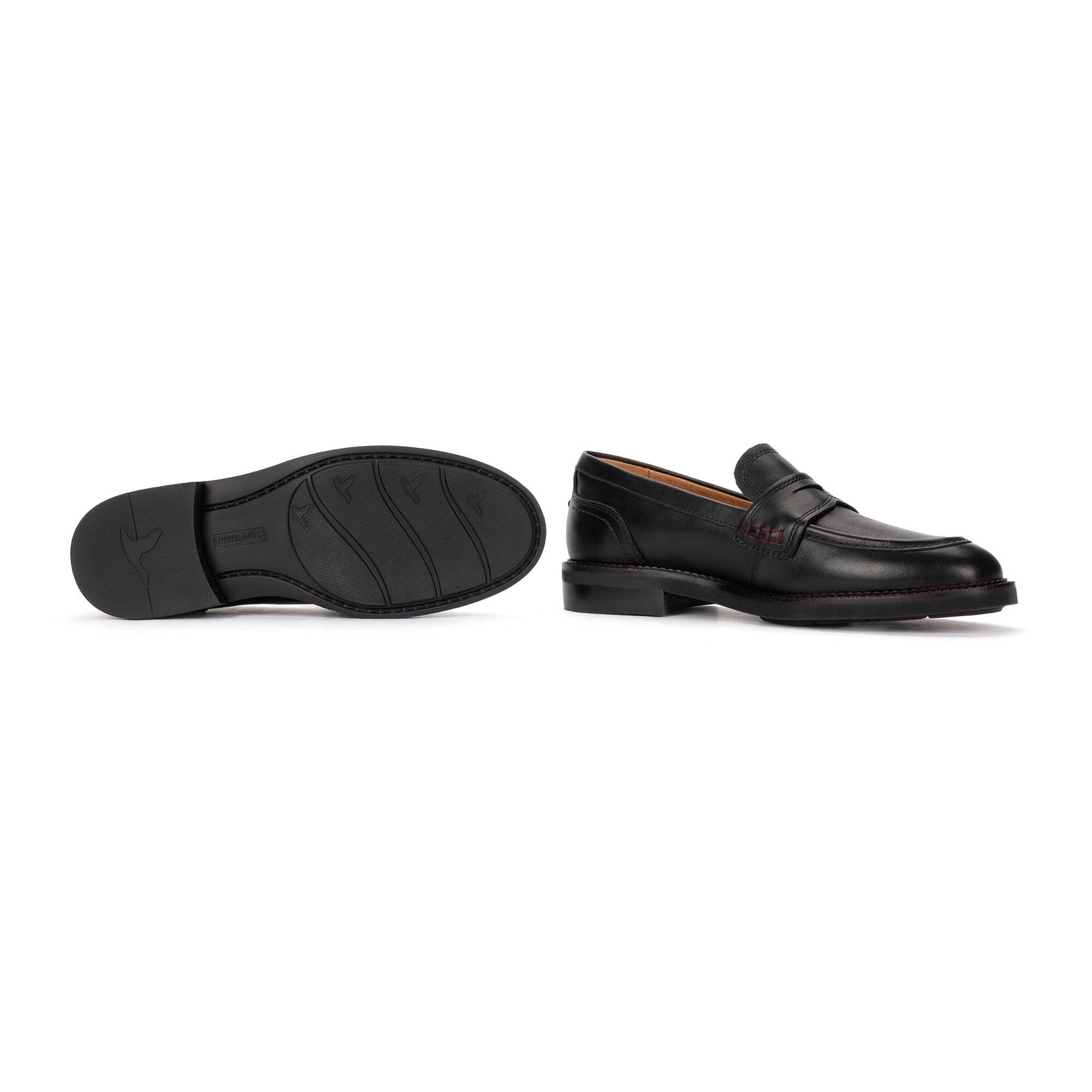 Mocassins | DEVA W2L-3959, BLACK, large image number 70-W2L-3959_000_Pikolinos_DEVA_BLACK_full.jpg | null