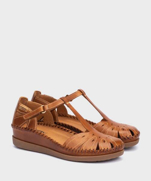 Sandals and Mules | CADAQUES W8K-0987 | BRANDY | Pikolinos
