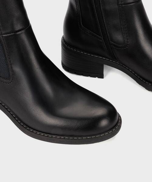 Bottines &agrave; Talons | MEDINA W0D-8792ST | BLACK | Pikolinos