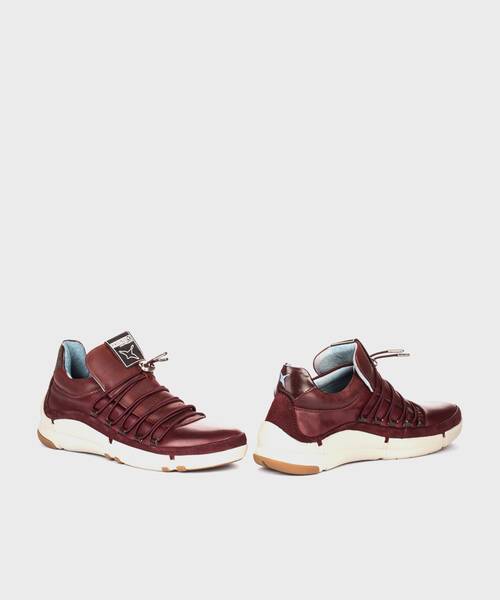 Sneakers | NERJA W4M-6640C1 | GARNET | Pikolinos