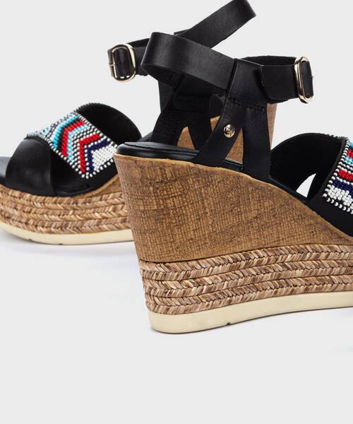 Sandals and Clogs | ALHAMBRA W4K-MA1814 | BLACK | Pikolinos