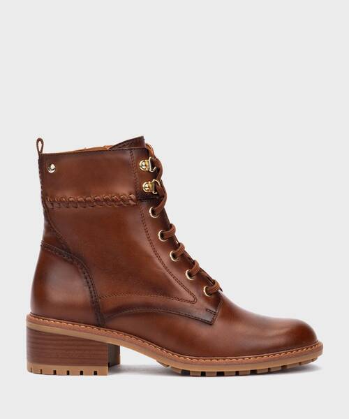 Heeled ankle boots | MEDINA W0D-8672 | CUERO | Pikolinos