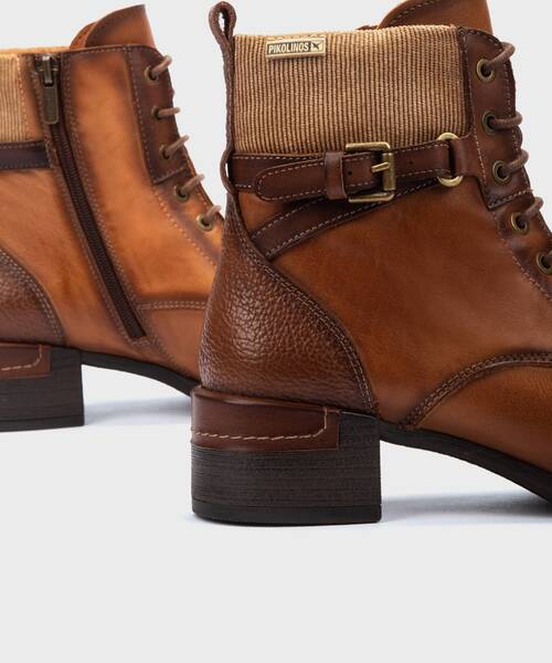 Botines de tacón | MALAGA W6W-8953C1 | BRANDY | Pikolinos