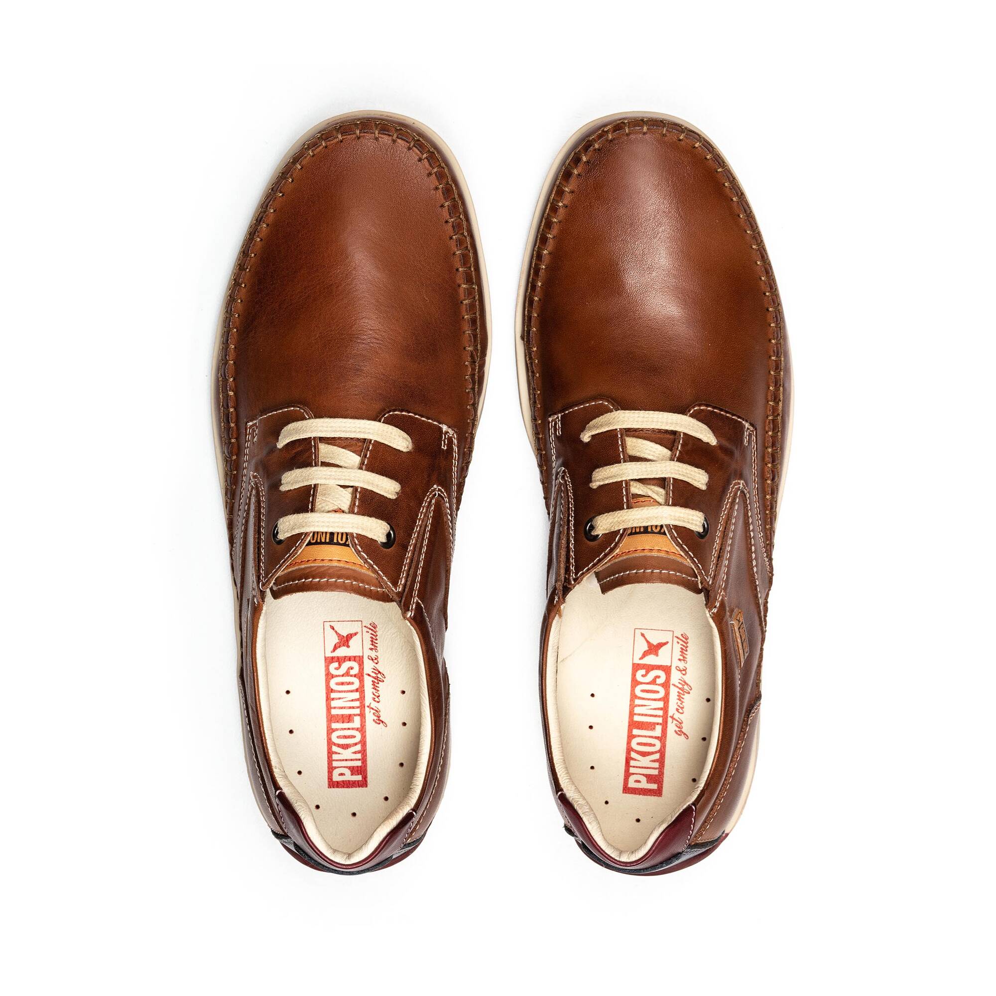 Chaussures &agrave; lacets | MARBELLA M9A-4118, CUERO, large image number 100-M9A-4118_202_Pikolinos_MARBELLA_CUERO_full.jpg | null