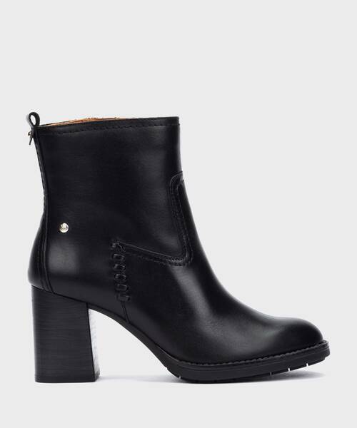 Heeled ankle boots | PALENCIA W9U-8945C1 | BLACK | Pikolinos