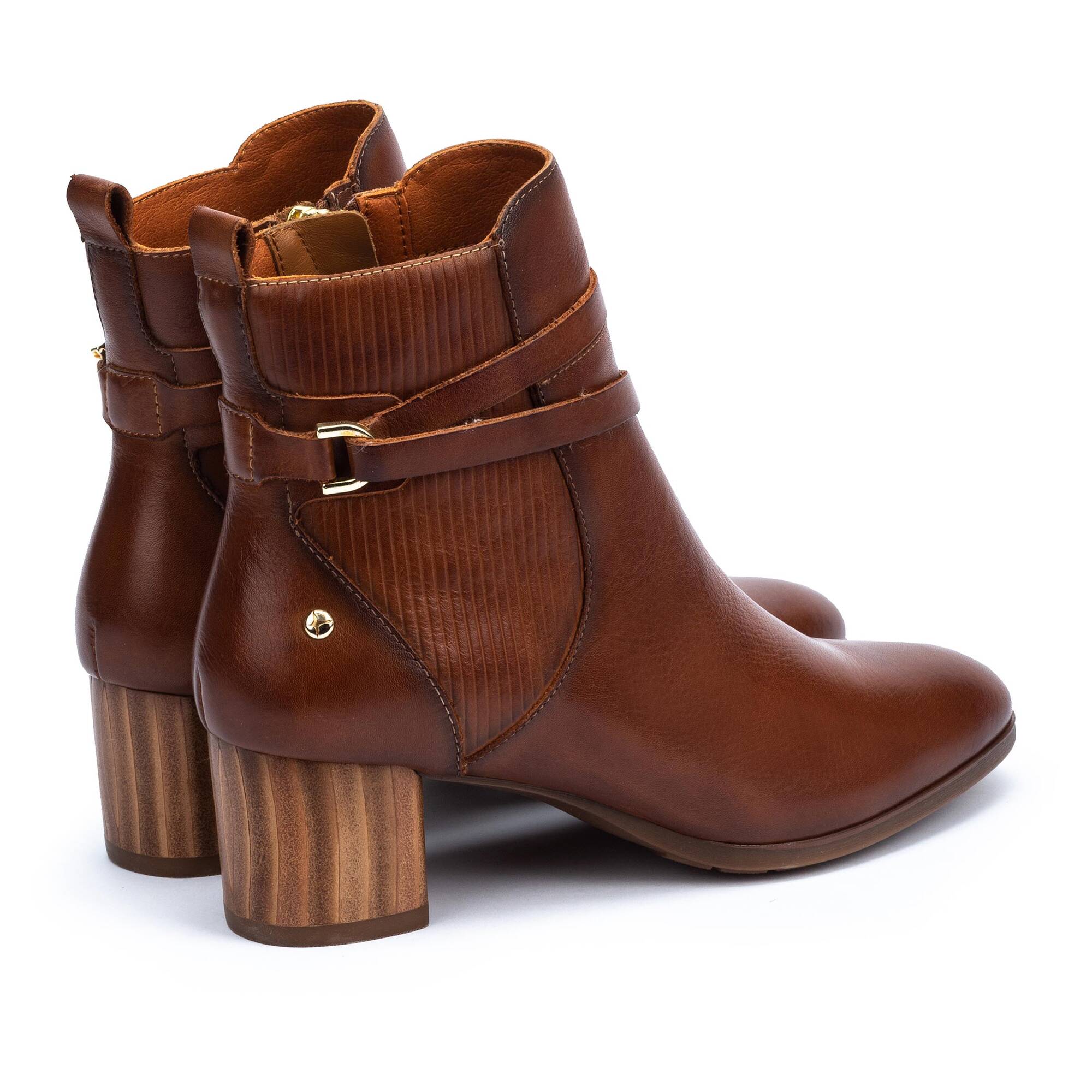 Heeled Booties | CALAFAT W1Z-8841, CUERO, large image number 30 | null