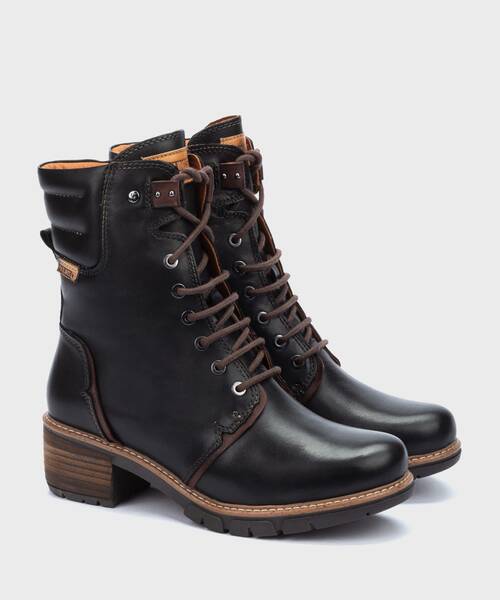 Ankle boots | SAN SEBASTIA W1T-N8812 | BLACK | Pikolinos