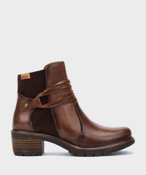 Heeled Booties | SAN SEBASTIA W1T-8906C2 | TOPO | Pikolinos