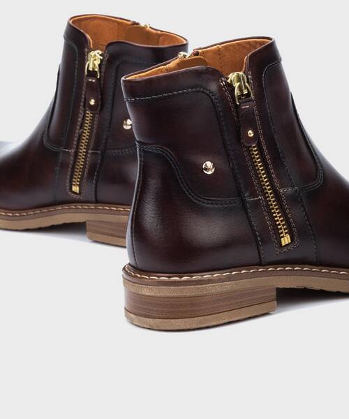 Botines Planos | ALDAYA W8J-8747 | CAOBA | Pikolinos