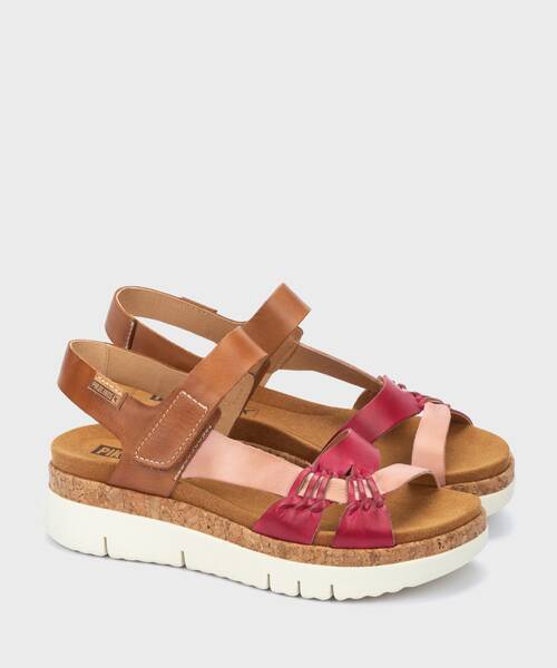 Sandals and Mules | PALMA W4N-0968C3 | FUCSIA | Pikolinos