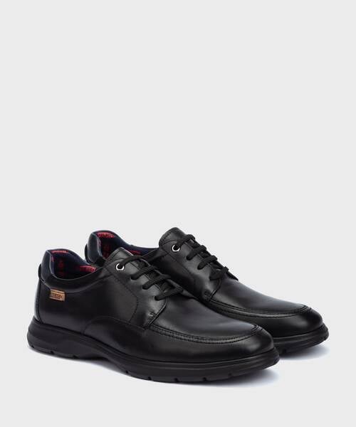 Lace-up shoes | MOGAN M4R-4340 | BLACK | Pikolinos