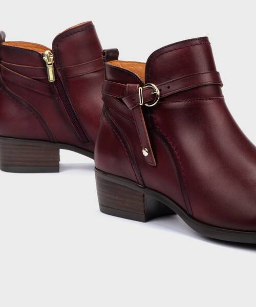 Heeled ankle boots | DAROCA W1U-8901C1 | GARNET | Pikolinos