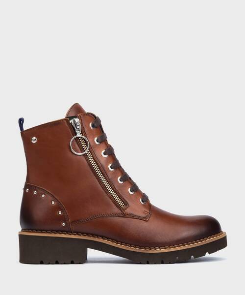 Schn&uuml;rstiefeletten im Biker-Stil , VICAR W0V , VICAR W0V-8610 , CUERO